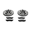 Load image into Gallery viewer, PowerStop Front Z23 Evolution Sport Brake Kit fits 2000-2002 Ford Expedition Eddie Bauer / 2001 Ford F-150 Harley-Davidson...