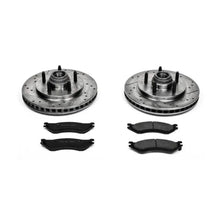 Load image into Gallery viewer, PowerStop Front Z23 Evolution Sport Brake Kit fits 2000-2002 Ford Expedition Eddie Bauer / 2001 Ford F-150 Harley-Davidson...