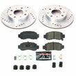 Load image into Gallery viewer, PowerStop Front Z23 Evolution Sport Brake Kit fits 2000-2006 Honda Insight