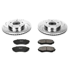 Load image into Gallery viewer, PowerStop Front Z23 Evolution Sport Brake Kit fits 2000-2006 Mazda MPV - Main Product View