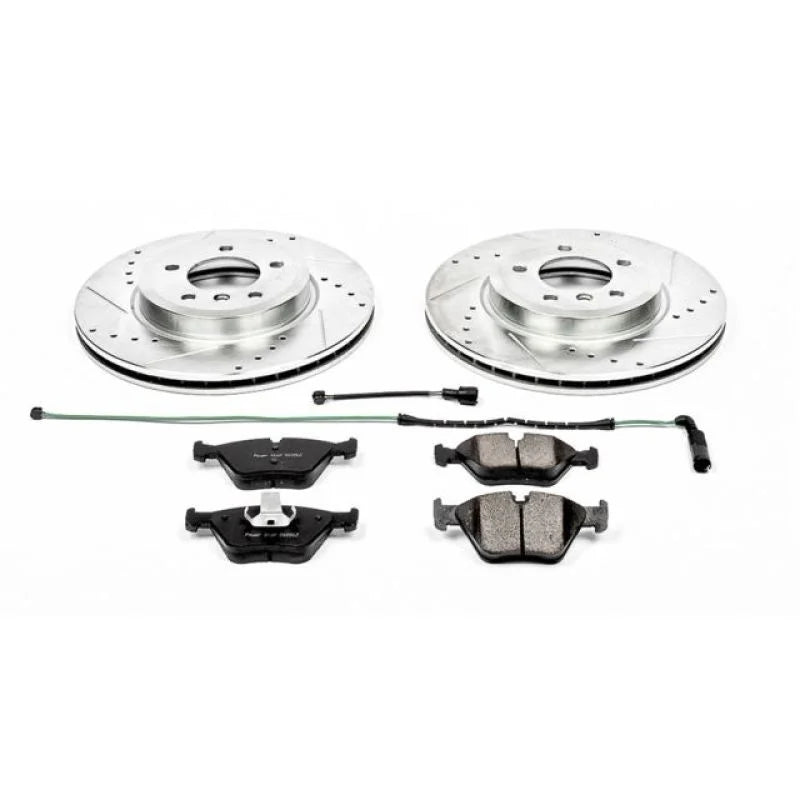 PowerStop Front Z23 Evolution Sport Brake Kit fits 2001-2006 BMW 330CI / 2001-2005 BMW 330I / 2001-2005 BMW 330XI - Main P...