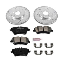 Load image into Gallery viewer, PowerStop Front Z23 Evolution Sport Brake Kit fits 2001-2007 Mercedes-Benz C-Class / 2003-2009 Mercedes-Benz Clk-class / 2...