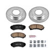 Load image into Gallery viewer, PowerStop Front Z23 Evolution Sport Brake Kit fits 2002 Honda Passport EX / 2002-2003 Isuzu Axiom / 2004 Isuzu Axiom S / 2...