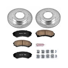 Load image into Gallery viewer, PowerStop Front Z23 Evolution Sport Brake Kit fits 2002 Honda Passport EX / 2002-2003 Isuzu Axiom / 2004 Isuzu Axiom S / 2...