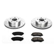 Load image into Gallery viewer, PowerStop Front Z23 Evolution Sport Brake Kit fits 2002-2007 Jeep Liberty - Main Product View