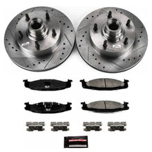 Load image into Gallery viewer, PowerStop Front Z23 Evolution Sport Brake Kit fits 2003 Ford E-150 / 2003 Ford E-150 Club WAGON / 1994-2002 Ford E-150 Eco...