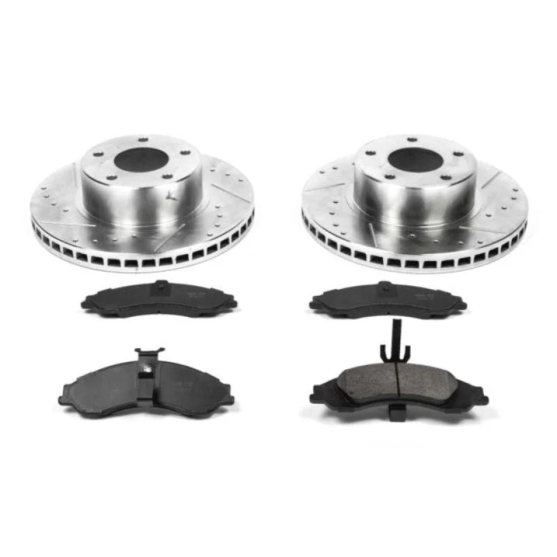 PowerStop Front Z23 Evolution Sport Brake Kit fits 2004 Pontiac GTO - Main Product View