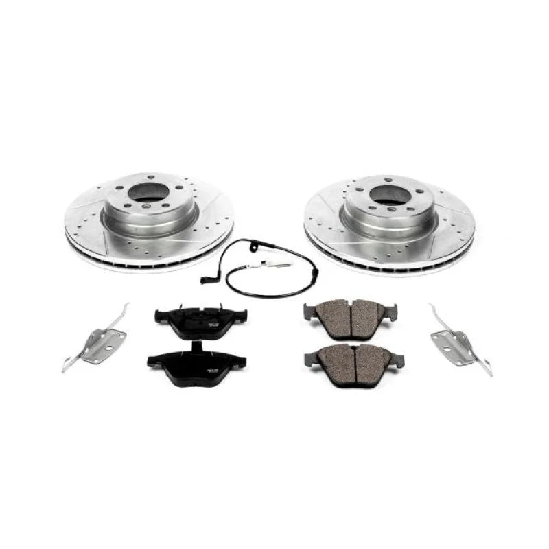 PowerStop Front Z23 Evolution Sport Brake Kit fits 2004-2006 BMW 525I / 2006-2007 BMW 525XI / 2008-2010 BMW 528I / 2009-20...