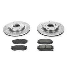 Load image into Gallery viewer, PowerStop Front Z23 Evolution Sport Brake Kit fits 2004-2006 Hyundai Tiburon - Main Product View