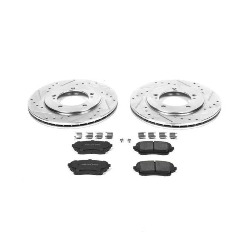 PowerStop Front Z23 Evolution Sport Brake Kit fits 2004-2006 Suzuki Xl-7 / 2004-2005 Suzuki Xl-7 EX - Main Product View