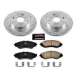 Load image into Gallery viewer, PowerStop Front Z23 Evolution Sport Brake Kit fits 2004-2008 Suzuki Forenza / Reno - Main Product View