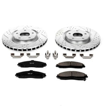 Load image into Gallery viewer, PowerStop Front Z23 Evolution Sport Brake Kit fits 2005-2007 Cadillac XLR / 2005-2013 Chevrolet Corvette - Main Product View