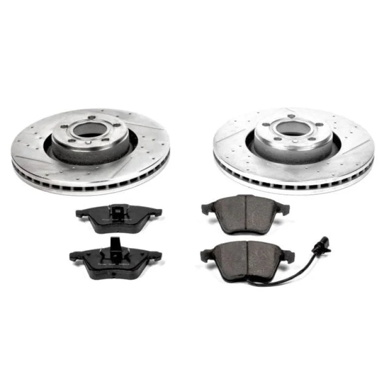 PowerStop Front Z23 Evolution Sport Brake Kit fits 2005-2011 Audi A6 / A6 Quattro - Main Product View