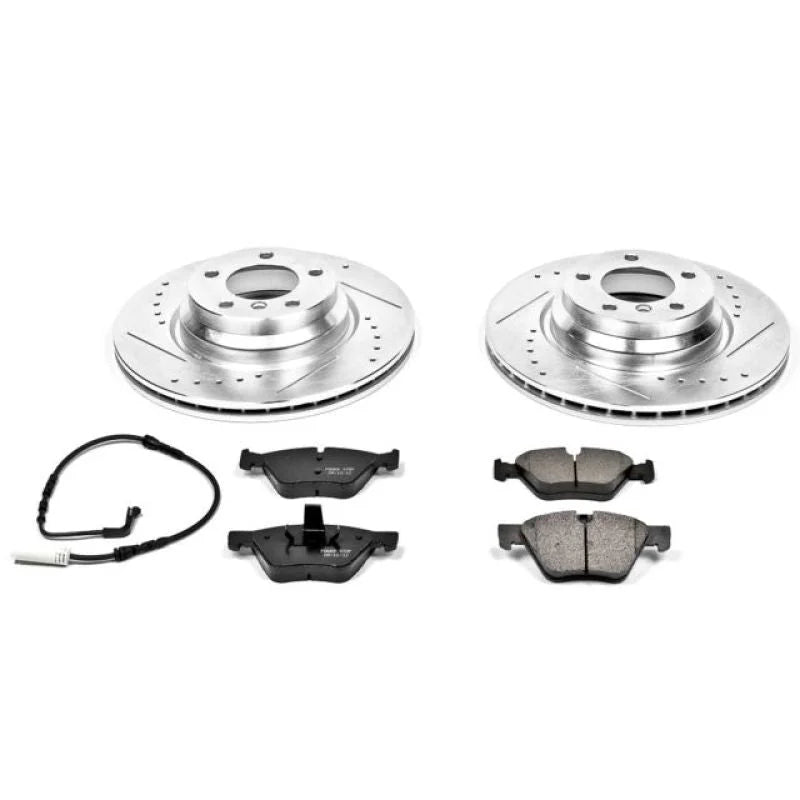PowerStop Front Z23 Evolution Sport Brake Kit fits 2006 BMW 330I - Main Product View