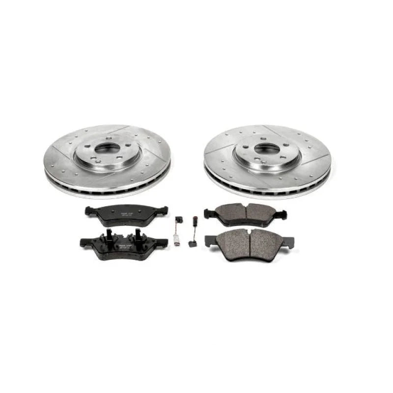 PowerStop Front Z23 Evolution Sport Brake Kit fits 2006 Mercedes-Benz E500 / 2006 Mercedes-Benz E500 4MATIC - Main Product...