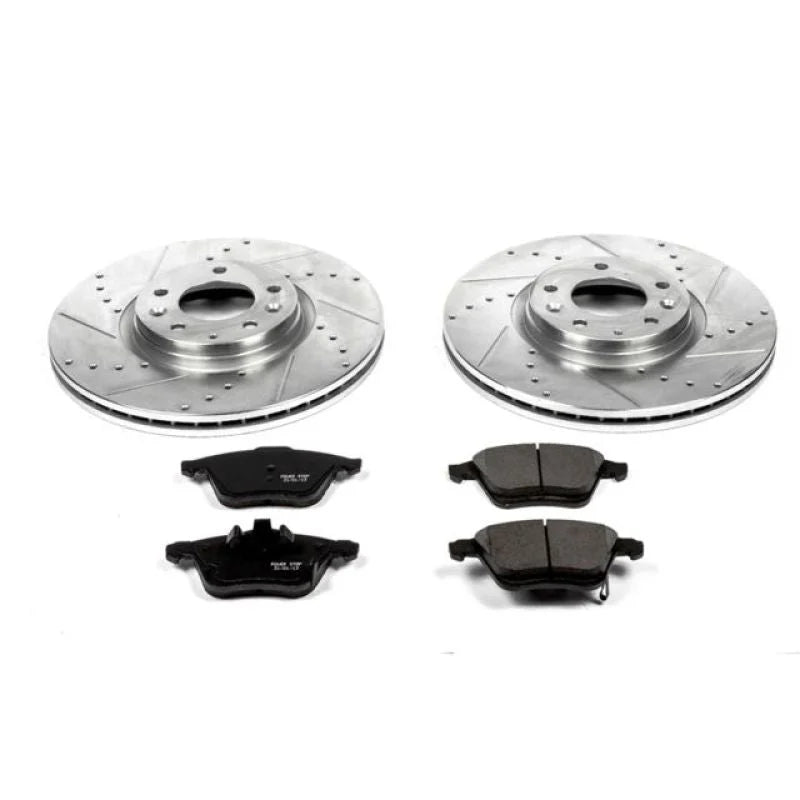 PowerStop Front Z23 Evolution Sport Brake Kit fits 2006-2007 Mazda 6 Mazdaspeed - Main Product View