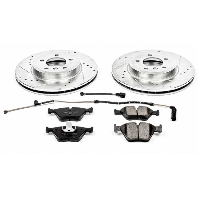PowerStop Front Z23 Evolution Sport Brake Kit fits 2006-2008 BMW Z4 COUPE 3.0SI - Main Product View