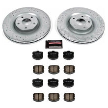 Load image into Gallery viewer, PowerStop Front Z23 Evolution Sport Brake Kit fits 2006-2013 Chevrolet Corvette - Main Product View