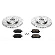 Load image into Gallery viewer, PowerStop Front Z23 Evolution Sport Brake Kit fits 2007 Chevrolet Cobalt SS / 2009-2010 Chevrolet Malibu Hybrid / 2009-201...