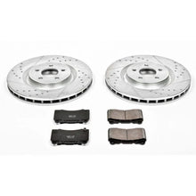 Load image into Gallery viewer, PowerStop Front Z23 Evolution Sport Brake Kit fits 2007-2014 Ford Mustang - Main Product View