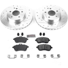 Load image into Gallery viewer, PowerStop Front Z23 Evolution Sport Brake Kit fits 2008-2015 Mercedes-Benz C250 / C300 - Main Product View