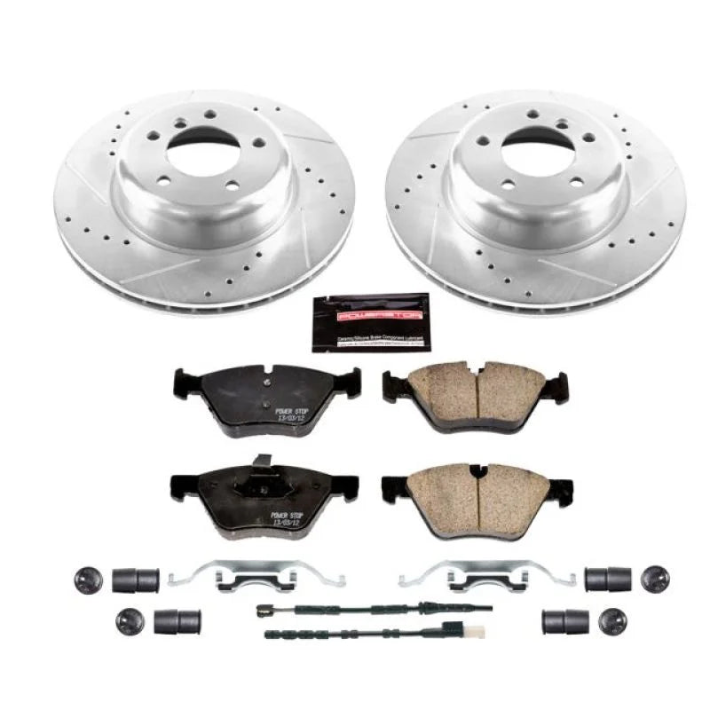PowerStop Front Z23 Evolution Sport Brake Kit fits 2009-2016 BMW Z4 - Main Product View