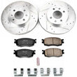 Load image into Gallery viewer, PowerStop Front Z23 Evolution Sport Brake Kit fits 2010 Hyundai Accent Blue / 2011 Hyundai Accent GL / 2006-2011 Hyundai A...