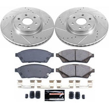 Load image into Gallery viewer, PowerStop Front Z23 Evolution Sport Brake Kit fits 2010-2016 Cadillac SRX / 2011 Saab 9-4X Aero - Main Product View