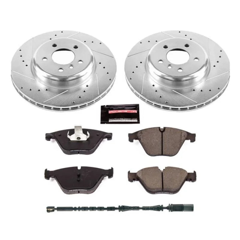 PowerStop Front Z23 Evolution Sport Brake Kit fits 2011 BMW 535I xDrive - Main Product View