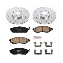 Load image into Gallery viewer, PowerStop Front Z23 Evolution Sport Brake Kit fits 2011-2014 Nissan Murano Crosscabriolet - Main Product View