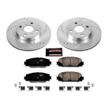 Load image into Gallery viewer, PowerStop Front Z23 Evolution Sport Brake Kit fits 2013 Scion iQ Ev / 2012-2018 Toyota Prius C Four / 2019 Toyota Prius C ...
