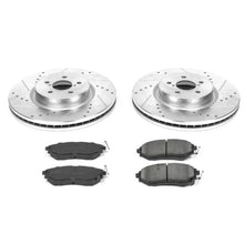 Load image into Gallery viewer, PowerStop Front Z23 Evolution Sport Brake Kit fits 2014-2018 Subaru Forester / 2005-2014 Subaru Legacy / 2010-2014 Subaru ...