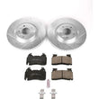 Load image into Gallery viewer, PowerStop Front Z23 Evolution Sport Brake Kit fits 2014-2019 Chevrolet Corvette Stingray - Main Product View