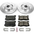 Load image into Gallery viewer, PowerStop Front Z23 Evolution Sport Brake Kit fits 2015-2016 Hyundai Genesis 3.8 / 2016-2017 Kia K900 V6 Luxury - Main Pro...