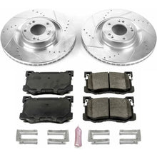 Load image into Gallery viewer, PowerStop Front Z23 Evolution Sport Brake Kit fits 2015-2016 Hyundai Genesis 3.8 / 2016-2017 Kia K900 V6 Luxury - Main Pro...