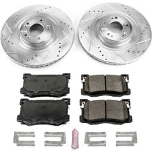 Load image into Gallery viewer, PowerStop Front Z23 Evolution Sport Brake Kit fits 2015-2016 Hyundai Genesis 5.0 - Main Product View