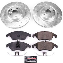 Load image into Gallery viewer, PowerStop Front Z23 Evolution Sport Brake Kit fits 2017-2020 Mercedes-Benz SLC300 / 2012-2015 Mercedes-Benz SLK250 / 2016 ...