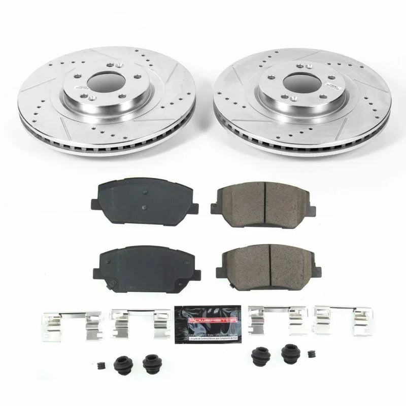 PowerStop Front Z23 Evolution Sport Brake Kit fits 2019-2020 Hyundai Santa Fe