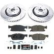 Load image into Gallery viewer, PowerStop Front Z23 Evolution Sport Brake Kit fits 2021-2022 Ford Edge SE / 2019-2022 Ford Edge ST / 2019 Ford Edge / 2019...