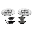 Load image into Gallery viewer, PowerStop Front Z23 Evolution Sport Brake Kit fits Audi S4 / 2004-2008 Audi S4 Avant / 2004-2009 Audi S4 Cabriolet - Main ...
