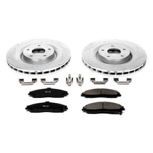 Load image into Gallery viewer, PowerStop Front Z23 Evolution Sport Brake Kit fits Cadillac XLR / 2006-2009 Cadillac XLR V / 2005-2013 Chevrolet Corvette - Main Product Vi...