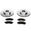 Load image into Gallery viewer, PowerStop Front Z23 Evolution Sport Brake Kit fits Chevrolet TrailBlazer / 2006-2009 Chevrolet TrailBlazer SS / 2008-2009 ...