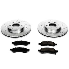 Load image into Gallery viewer, PowerStop Front Z23 Evolution Sport Brake Kit fits Chevrolet TrailBlazer / 2006-2009 Chevrolet TrailBlazer SS / 2008-2009 ...