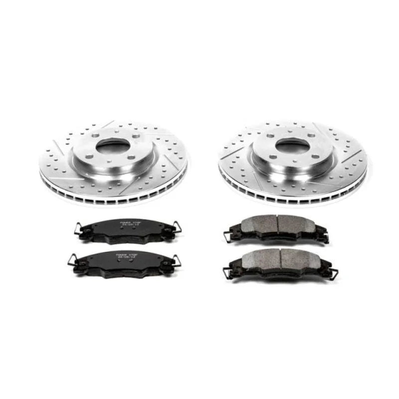 PowerStop Front Z23 Evolution Sport Brake Kit fits Ford Focus / 2008-2011 Ford Focus S / 2009-2011 Ford Focus SEL - Main P...