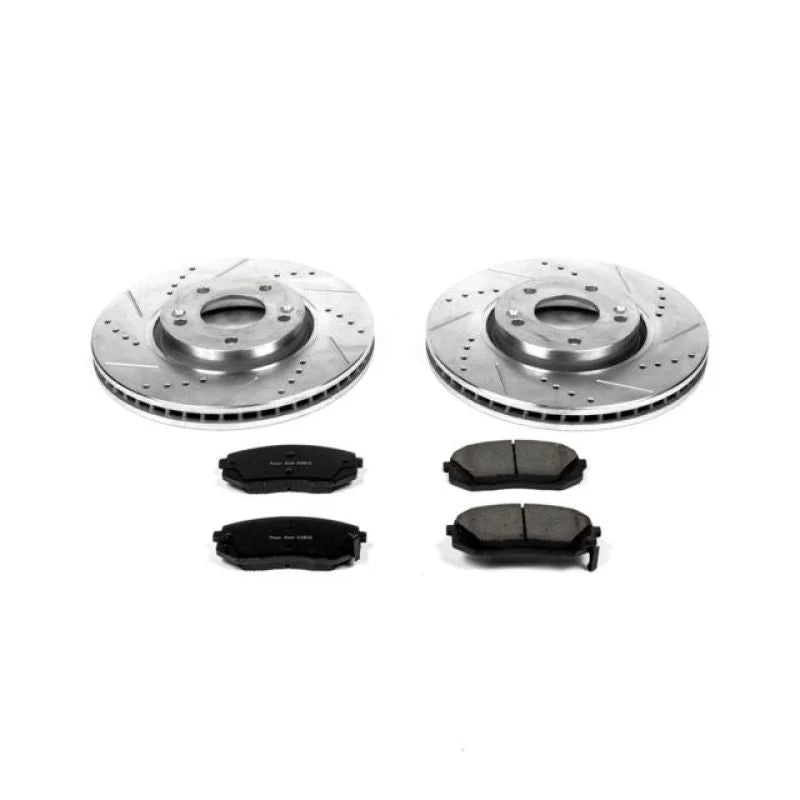 PowerStop Front Z23 Evolution Sport Brake Kit fits Hyundai Tucson / 2012-2013 Hyundai Tucson GL / 2010-2015 Hyundai Tucson...