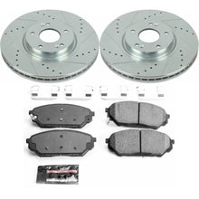 Load image into Gallery viewer, PowerStop Front Z23 Evolution Sport Brake Kit fits Hyundai Veracruz / 2007-2012 Hyundai Veracruz Gls / 2007-2008 Hyundai V...