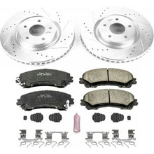 Load image into Gallery viewer, PowerStop Front Z23 Evolution Sport Brake Kit fits Nissan Rogue / 2014-2017 Nissan Rogue S / 2017-2019 Nissan Rogue SL Hybrid