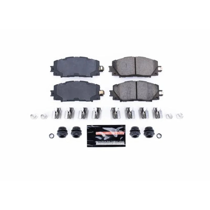 PowerStop Front Z23 Evolution Sport Brake Pads w/Hardware fits 2011-2017 Lexus CT200H / 2020-2022 Toyota Corolla Hybrid LE...