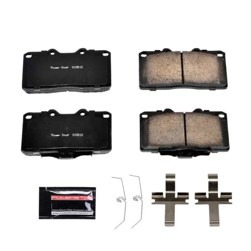 PowerStop Front Z23 Evolution Sport Brake Pads w/Hardware fits 1991-1996 Dodge Stealth R/T Turbo / 1995-1996 Mitsubishi 30...