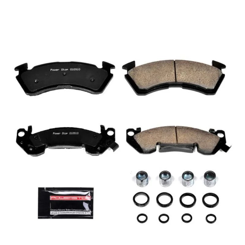 PowerStop Front Z23 Evolution Sport Brake Pads w/Hardware fits 1992-1996 Buick Commercial Chassis / 1991-1992 Chevrolet Ca...